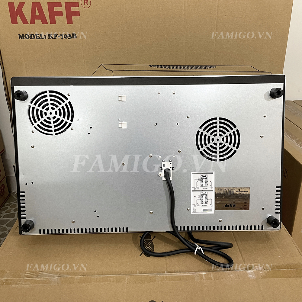 Bếp từ đôi hồng ngoại KAFF KF-073IC - Dòng Bếp Nhập MALAYSIA - INVERTER tiết kiệm điện